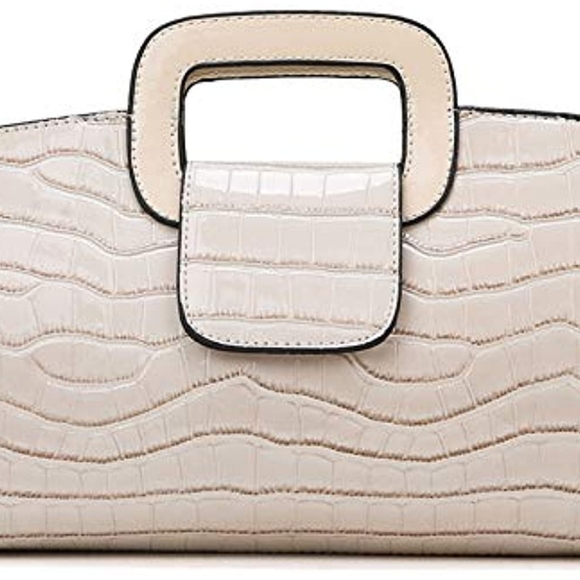 🔥 Women Vintage Flap Tote Top Handle Satchel Handbags PU Leather Clutch - Picture 5 of 7